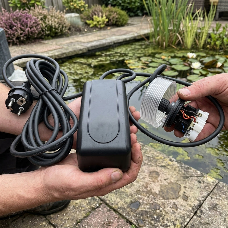Velda Universele Ballast 36 Watt + Eindkap - elektronisch voorschakelapparaat voor UV-C vijverfilters, afbeelding 3 UV-C Onderdelen