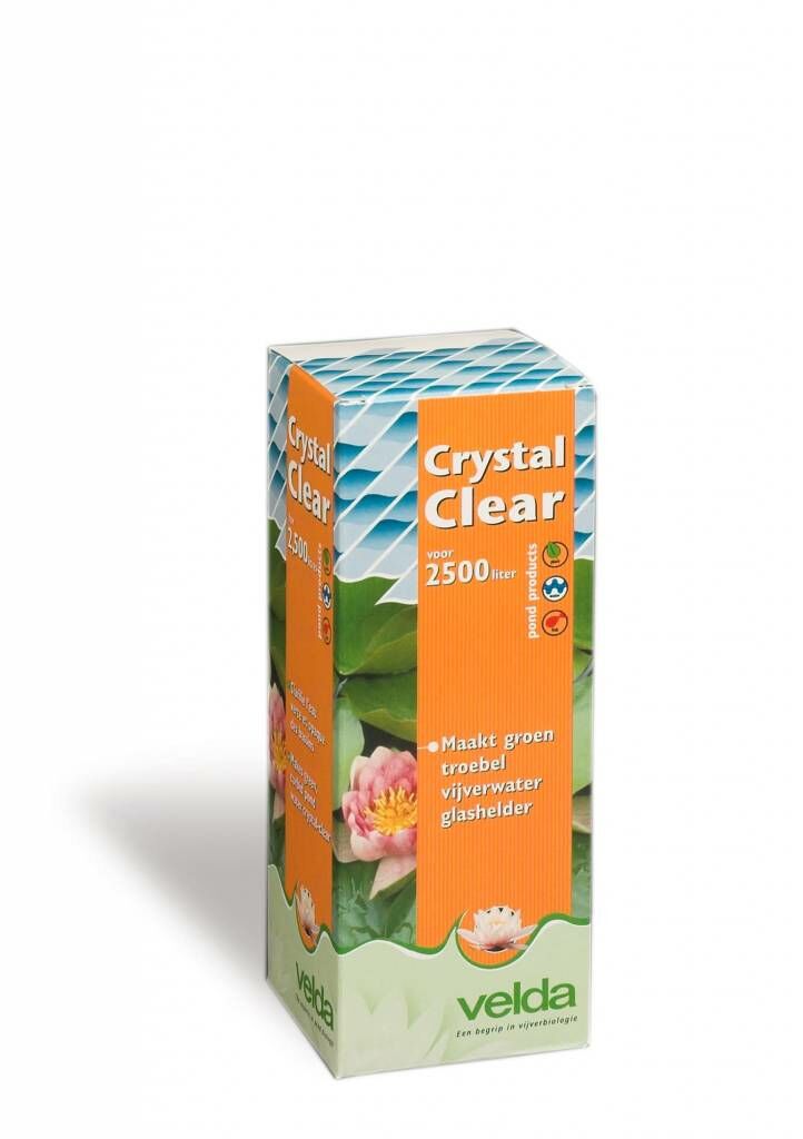 Velda Crystal Clear - 250 ml - productfoto, detailaanzicht Waterverbeteraar