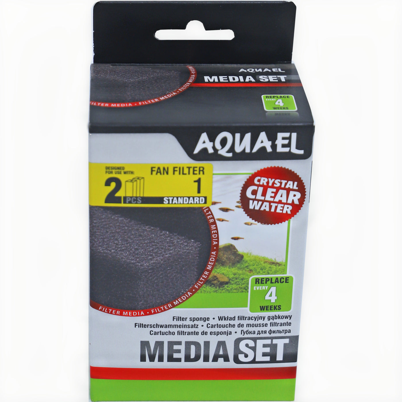 Aquael Schuimstofpatroon Fan 1 Plus Doos A 2 - productfoto