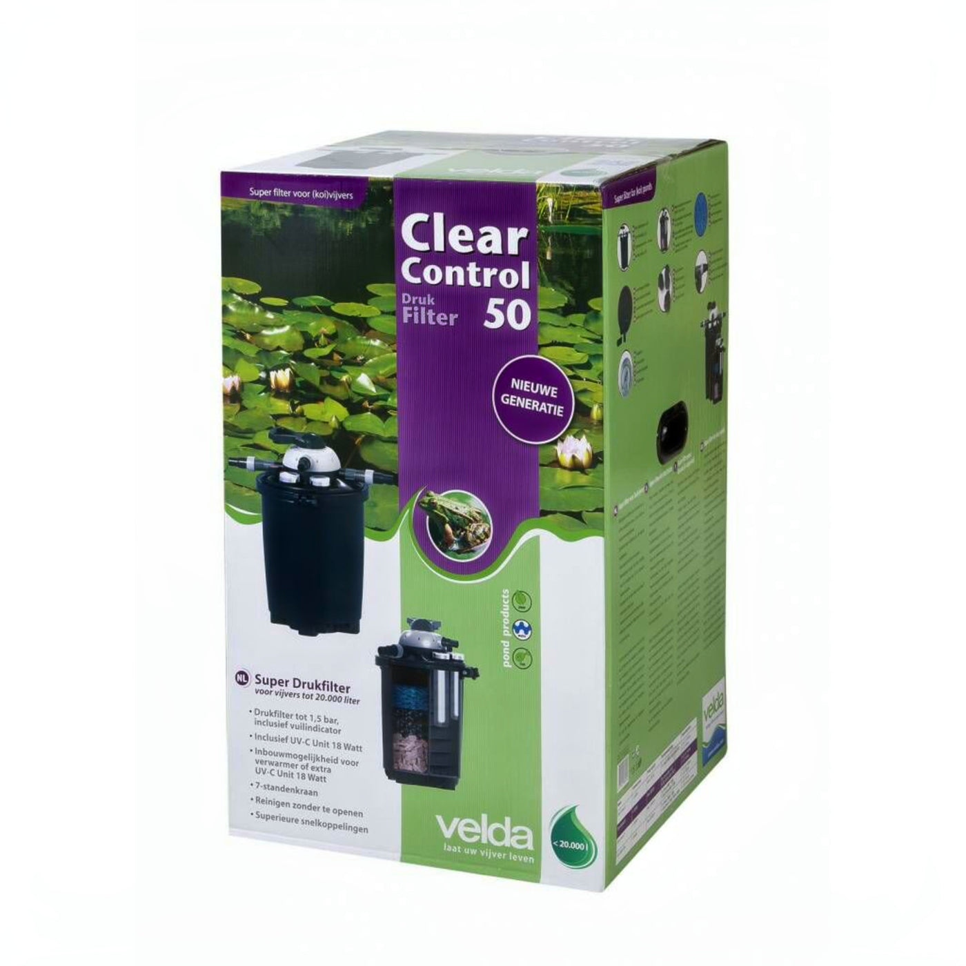 Velda Clear Control 50 + UV-C 18 Watt - productfoto