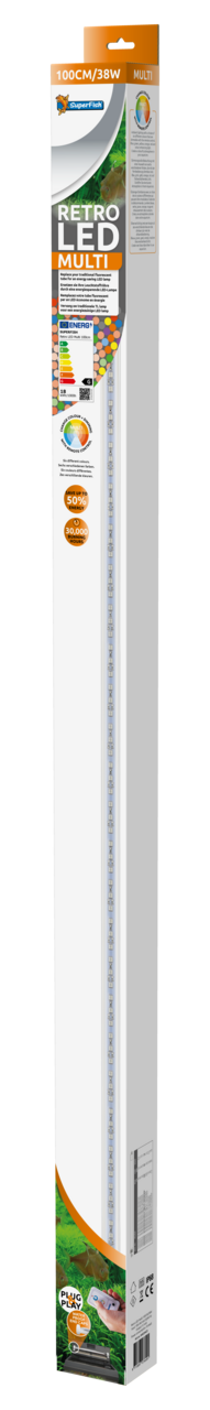 Superfish Retro LED Multi 100 cm T8/JT5 - RGB kleurwisselende LED voor aquariumarmaturen, miniatuur 2