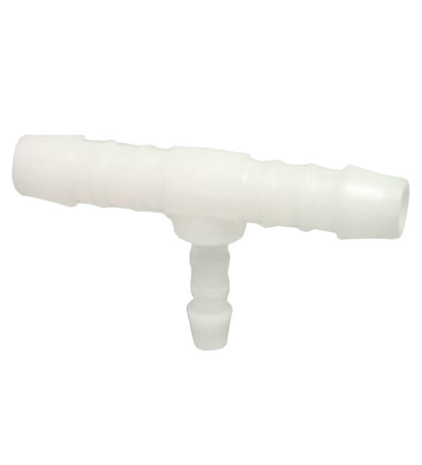 Slangverbinder T-stuk Verlopend 10 mm x 6 mm nylon - driewegkoppeling met verloopfunctie
