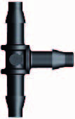 Europond Hulpstukje voor 4MM luchtslang T-stuk 4 x 4 x 4mm tule - productfoto — Luchtslang bij Vijvercentrum