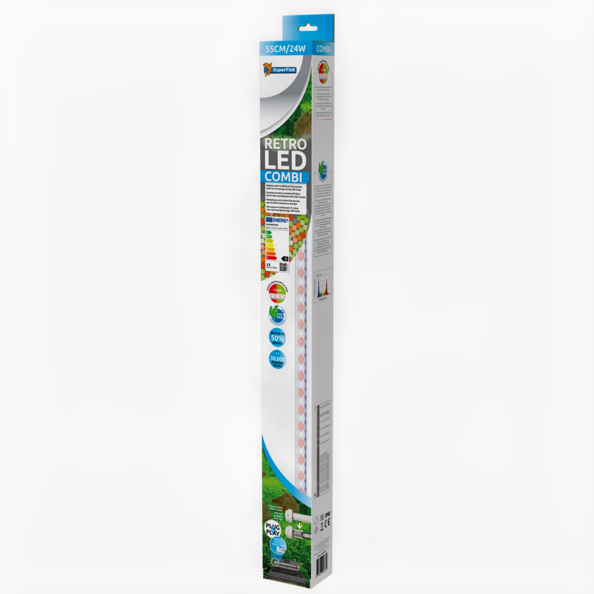 Superfish Retro Led Combi T5 55cm/24w - productfoto