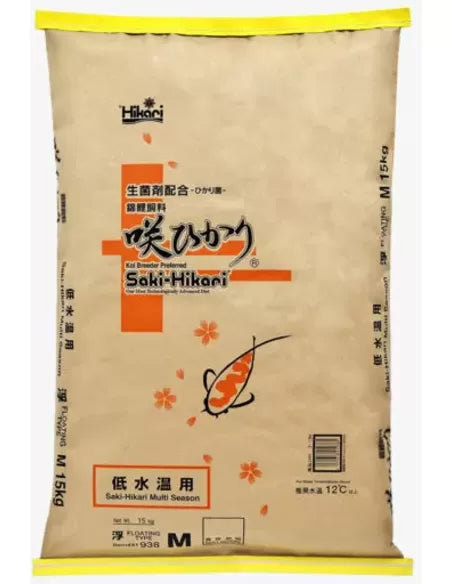 Saki-Hikari R Multi Season Large verpakking met 15 kg koivoer, afbeelding 2 Koivoer Winter