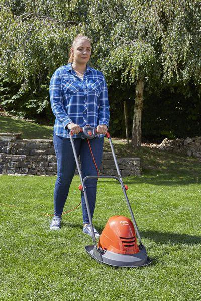 Flymo Turbo Lite 250 - Elektrische zweefmaaier 1400W met 25 cm maaibreedte, afbeelding 3 Tuingereedschap