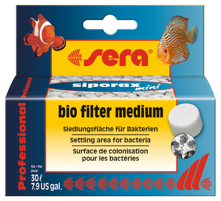 Sera Siporax Mini Professional 35 gram - biologisch filtermateriaal, afbeelding 2 Filtermedium