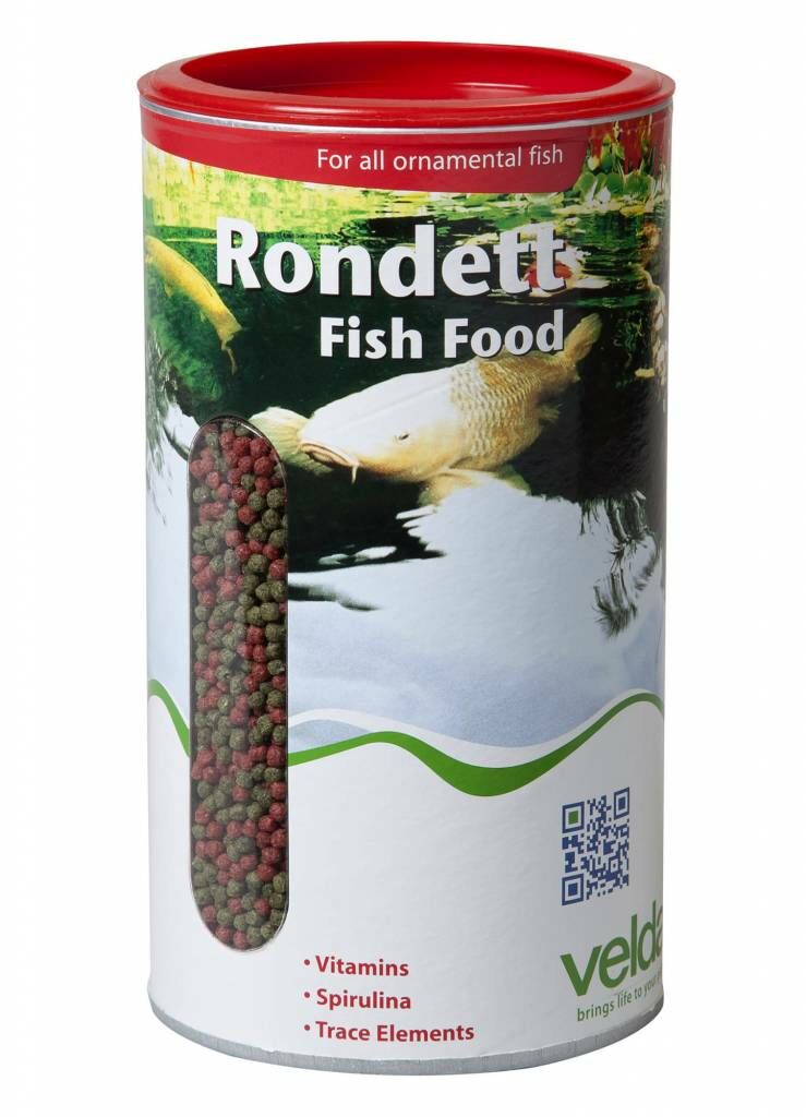 Rondett Fish Food koivoer - 800 gram, afbeelding 2 Visvoer