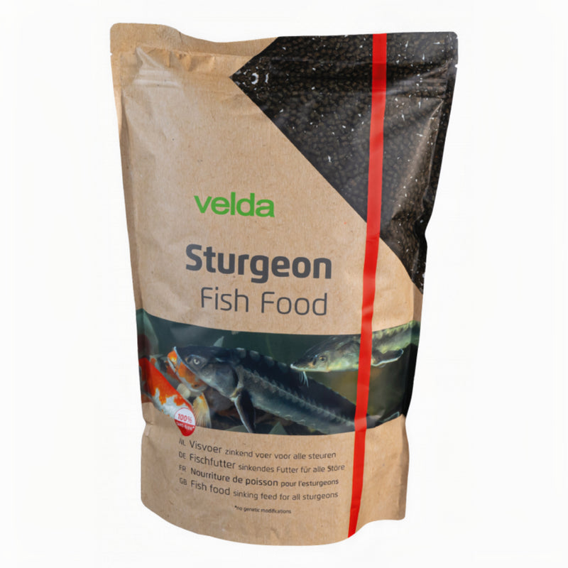 Velda Sturgeon Fish Food 3000 ml - productfoto, Steurvoer bij Vijvercentrum