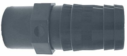 Aquaforte slangtule 16 mm - rechte koppeling vijverslang
