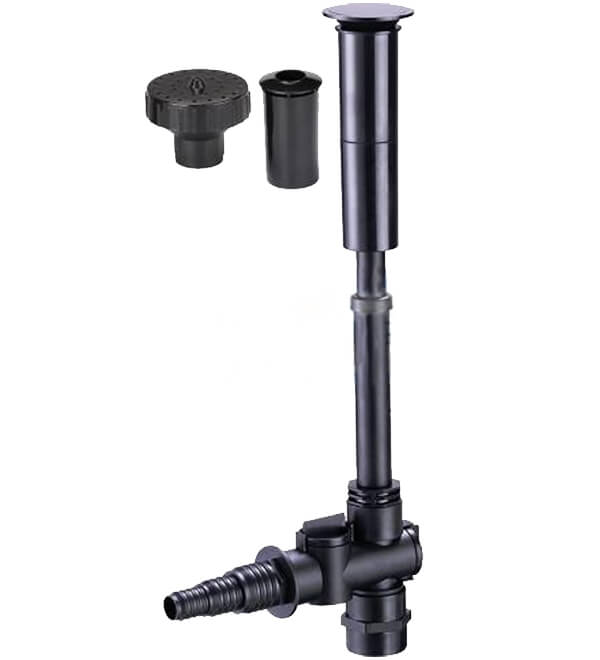 AquaKing FT-04 fonteinset - 3 sproeikoppen met 1/2 inch aansluiting, afbeelding 2 Fontein