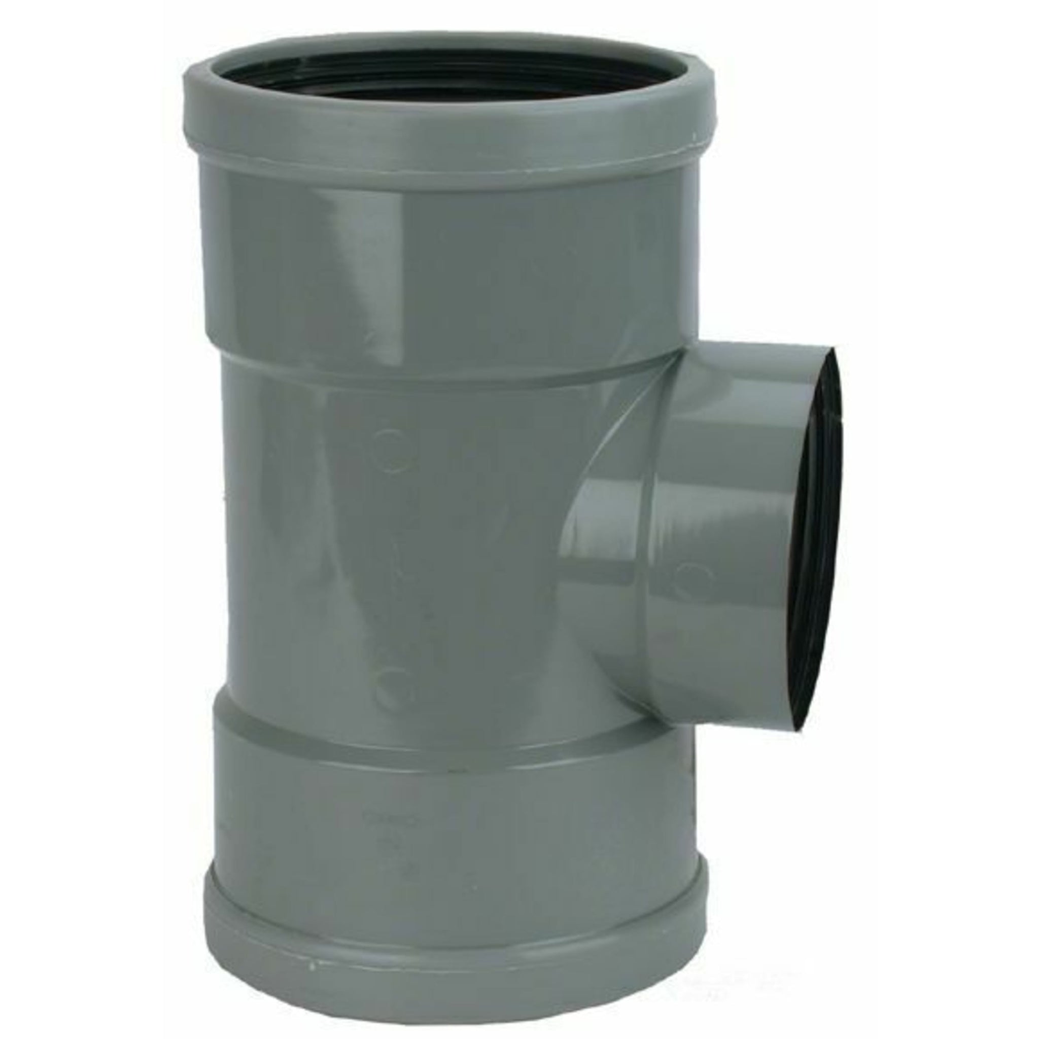 Wavin PVC Verloop T-Stuk 88° 2 x manchet 1 x lijmmof 110 x 50 mm - productfoto