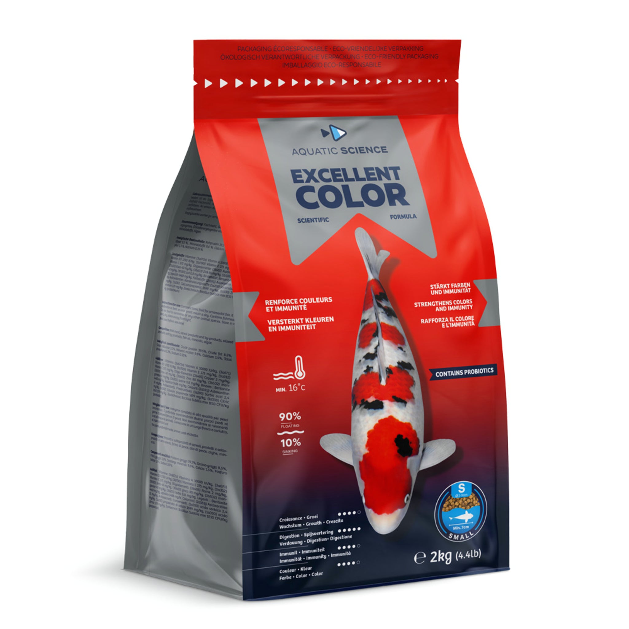 Aquatic Science Excellent Color Small 2kg - productfoto