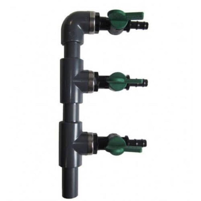 Red Label Aquaking Verdeelset Lucht [3-groeps] - productfoto — Luchtpomp bij Vijvercentrum