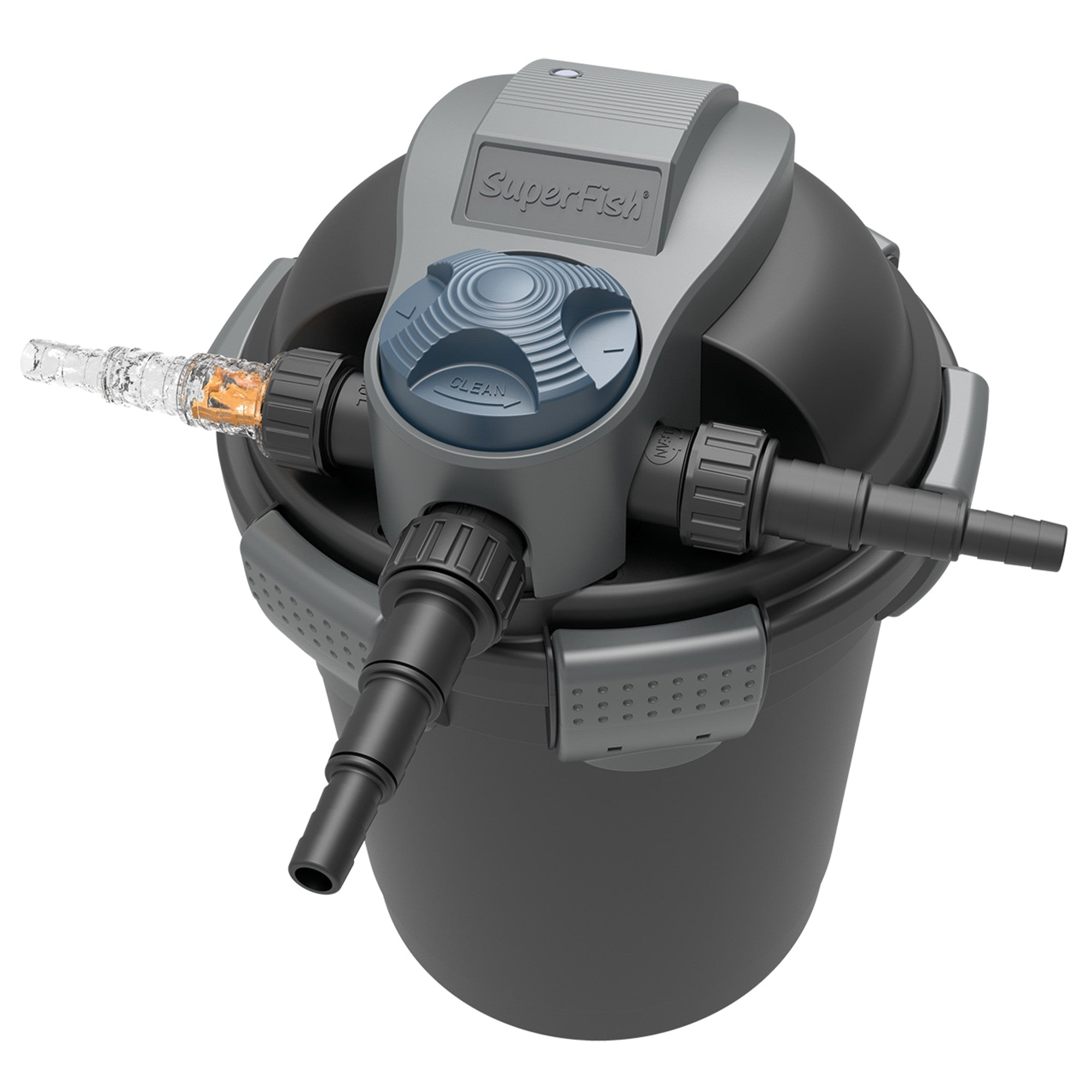 Superfish Topclear Kit 5000 - Compleet drukfiltersysteem met pomp en UV-C