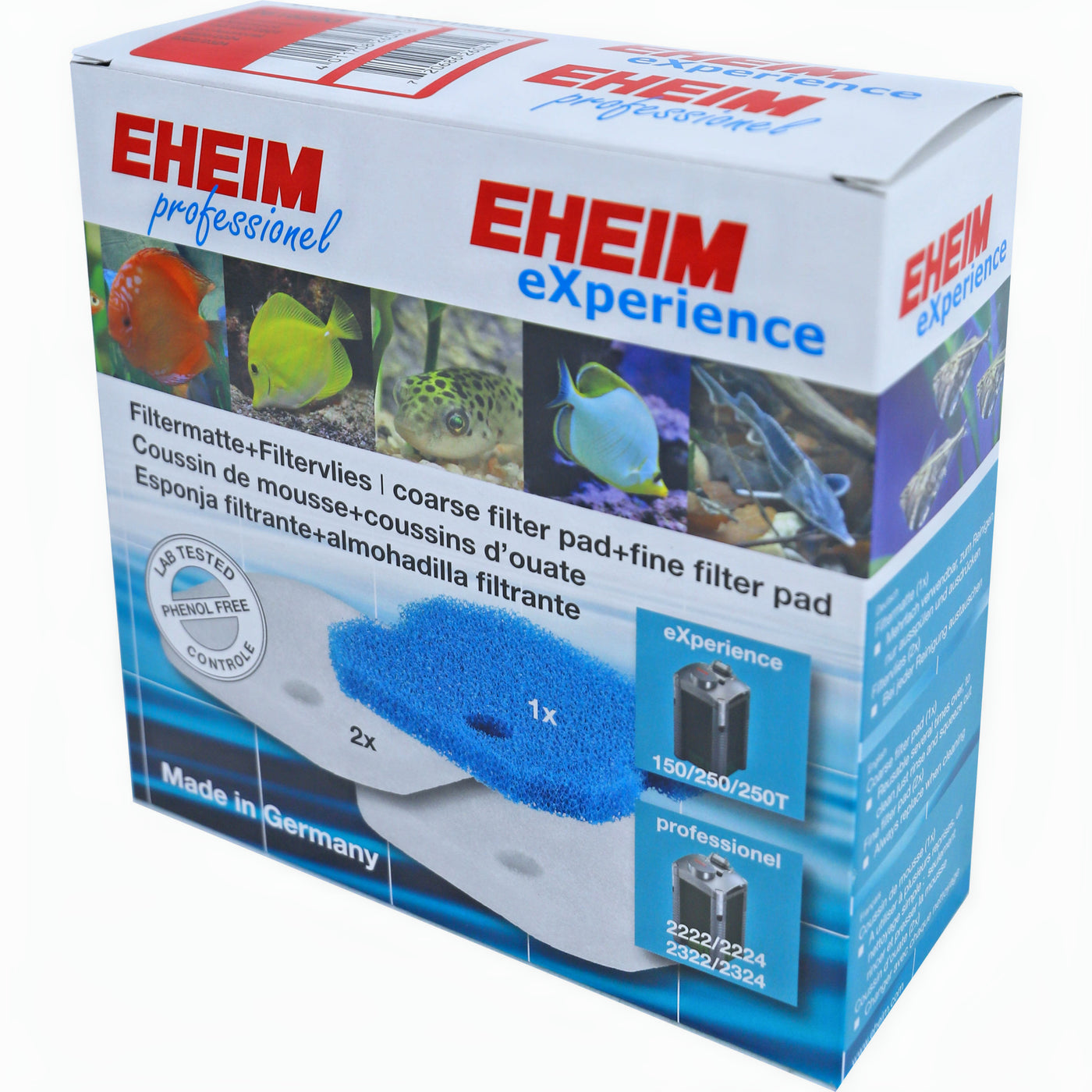 Eheim Filtervlies 2x + 1x Spons 2616220 - productfoto