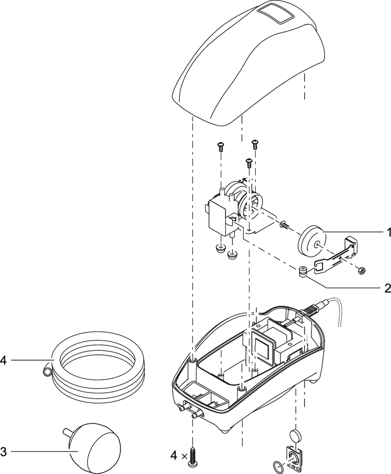 Vervang membraan set PondoAir 100 / 200 | Pontec productafbeelding, afbeelding 2 Onderdelen