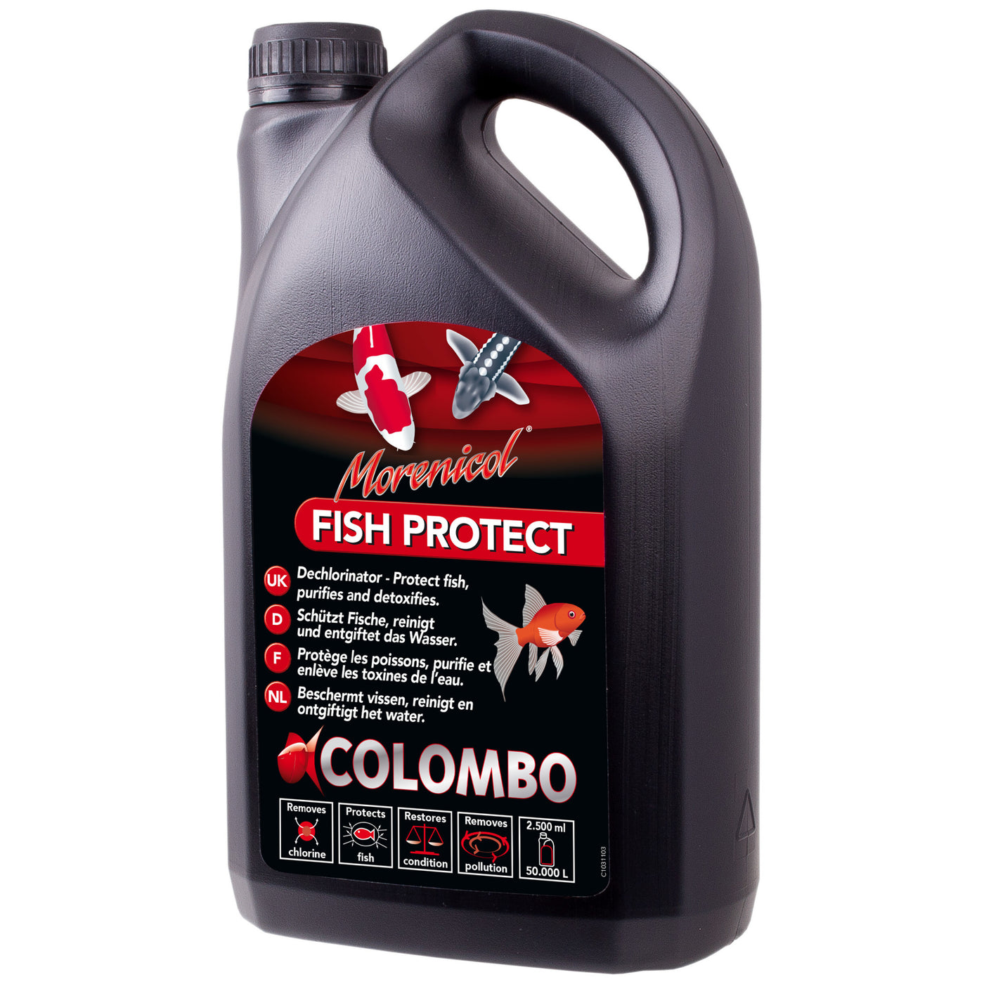 Colombo Fish Protect 2.500 ml jerrycan met etiket