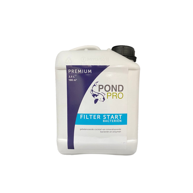 Pond Pro Filterstart bacteriën 2500 ml - productfoto, Vijverbacterie bij Vijvercentrum