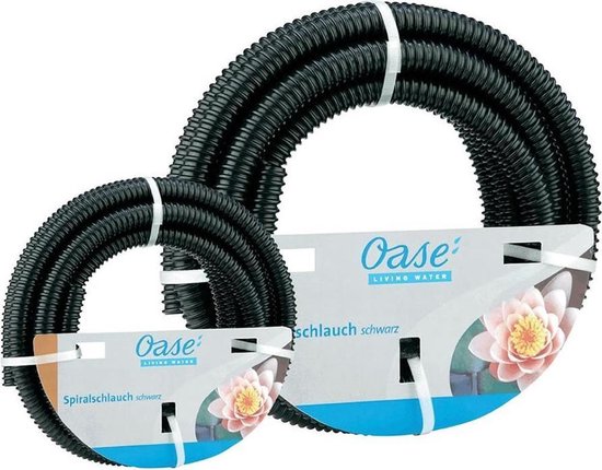 Oase Spiraalslang Zwart 1" (25 mm) 10 meter