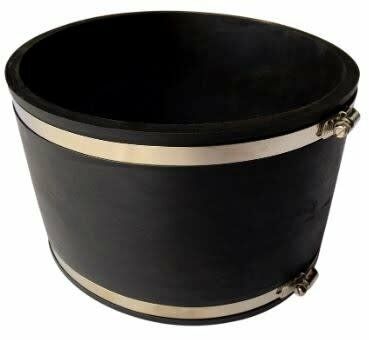 Flexibele Rubber Sok 250 mm - Verbindingsmof voor PVC vijverleidingen | Air Aqua productafbeelding