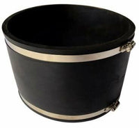 Flexibele Rubber Sok 250 mm - Verbindingsmof voor PVC vijverleidingen | Air Aqua productafbeelding, miniatuur 2