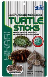 Hikari Turtle Sticks 120 gram - drijvende sticks voor waterschildpadden, miniatuur 2