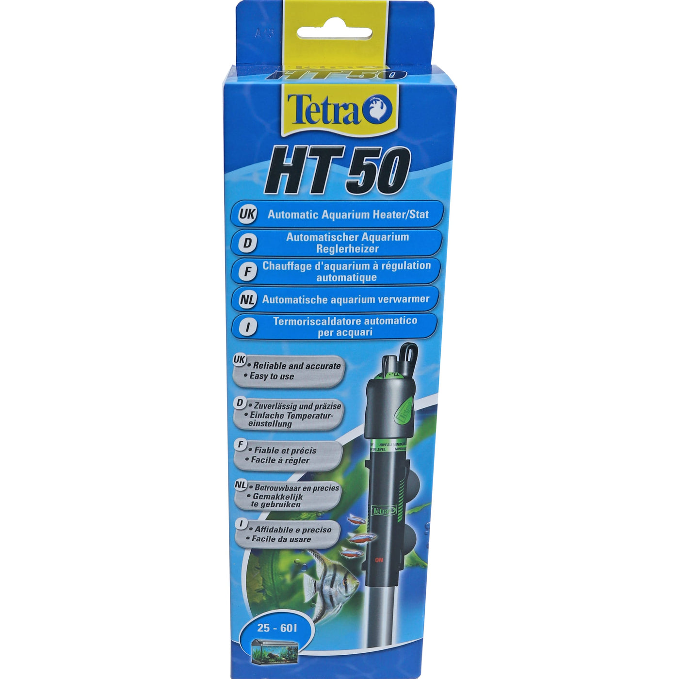 Tetra HT 50 Aquariumverwarmer - 50 Watt voor aquaria van 25-60 liter