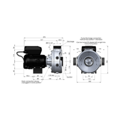 Air Aqua FlowFriend HP (5-50 m3) - energiezuinige circulatiepomp voor drukfilters, afbeelding 3 Vijverpomp
