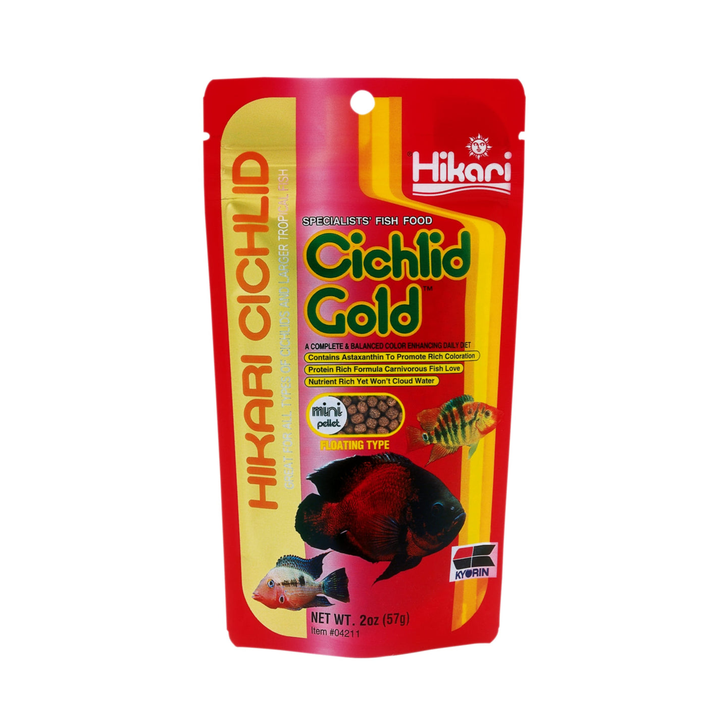 Hikari Cichlid Gold Mini 57 Gram - productfoto