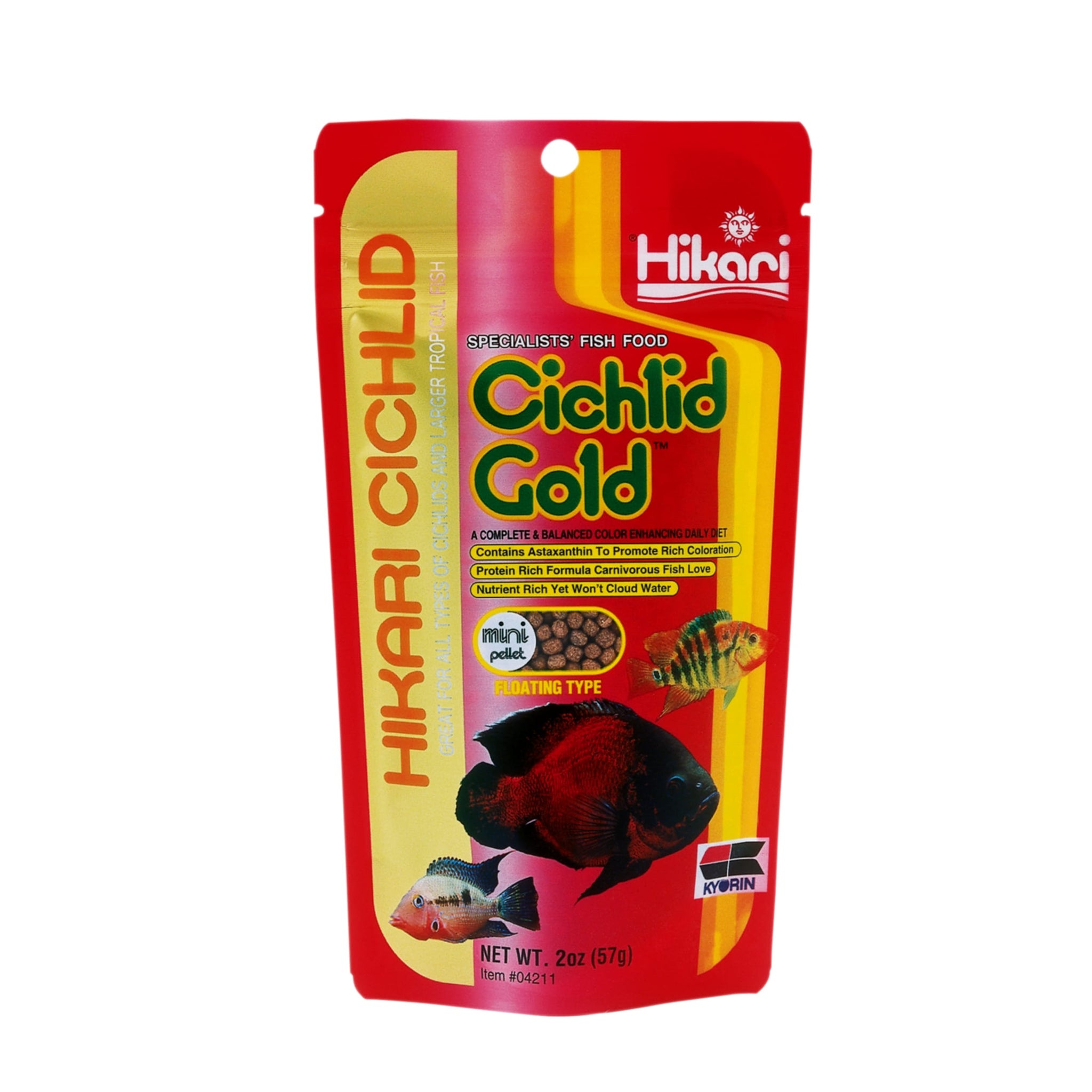 Hikari Cichlid Gold Mini 57 Gram - productfoto