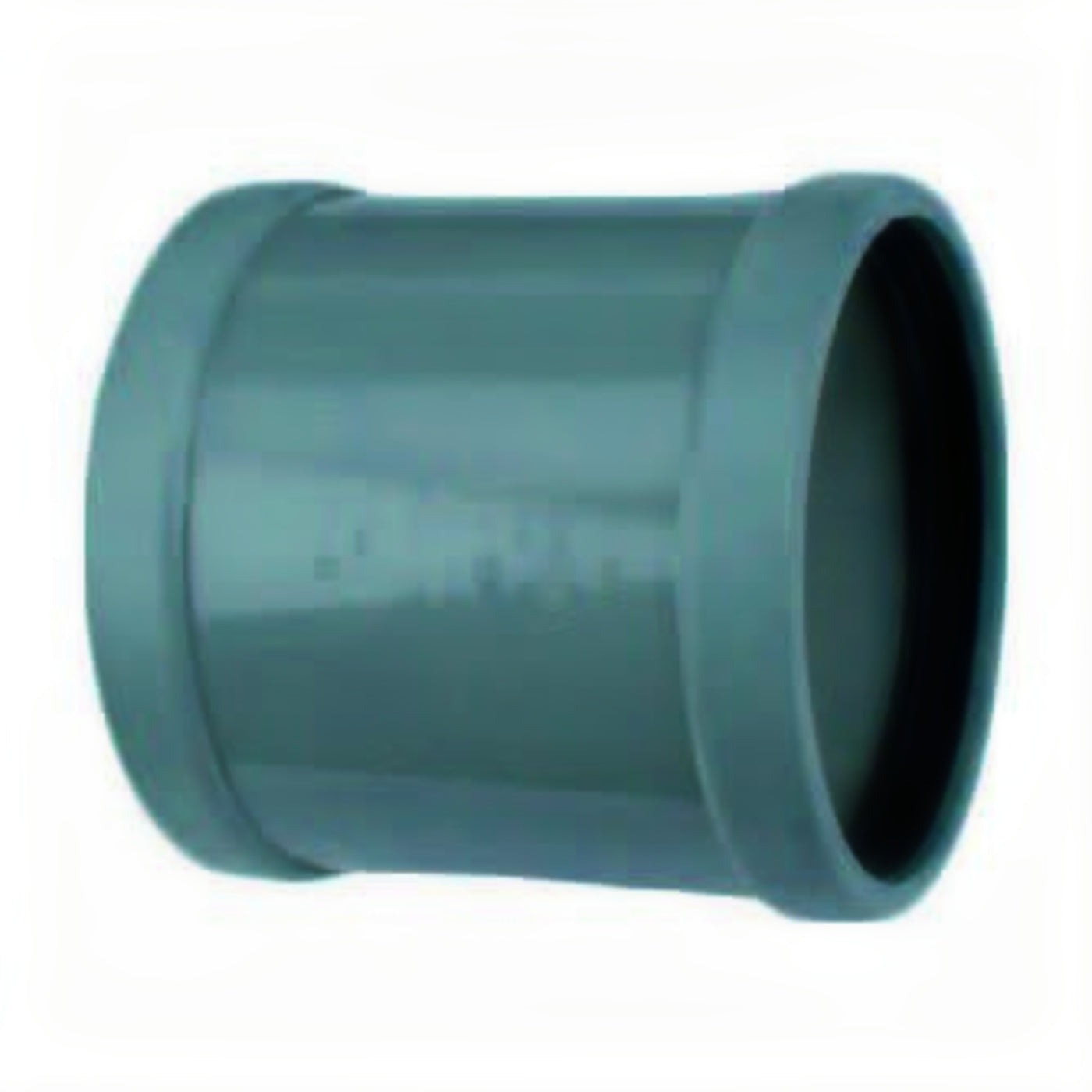 Wavin PVC Overschuifmof 2 x manchet 110 mm - productfoto