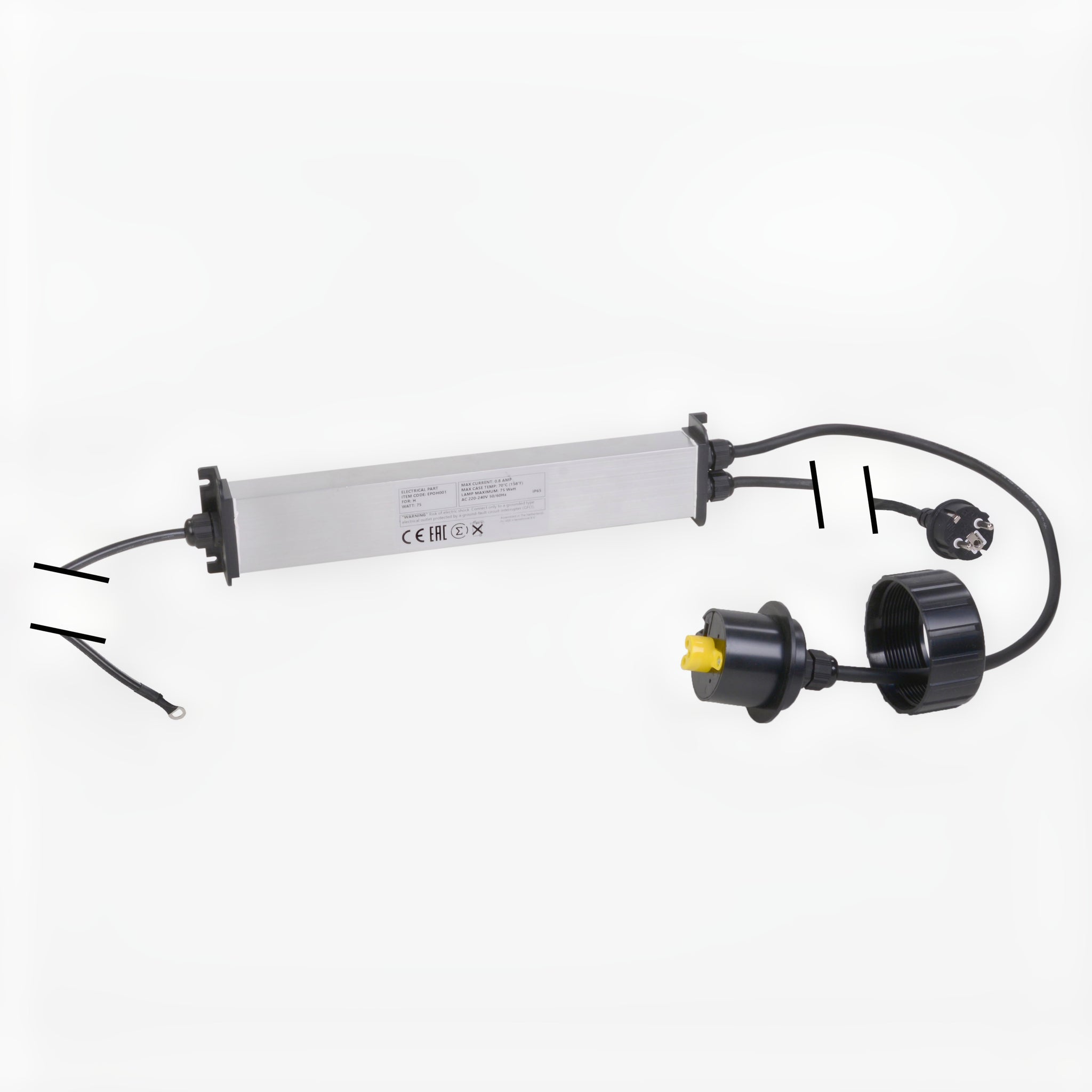 Ballast voor Turbo³ Ozon UV-C 75 watt HP (nieuw)