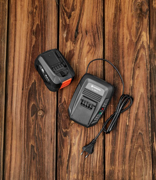 Gardena Startset P4A - 18V 4,0 Ah accu met snellader voor Power for All