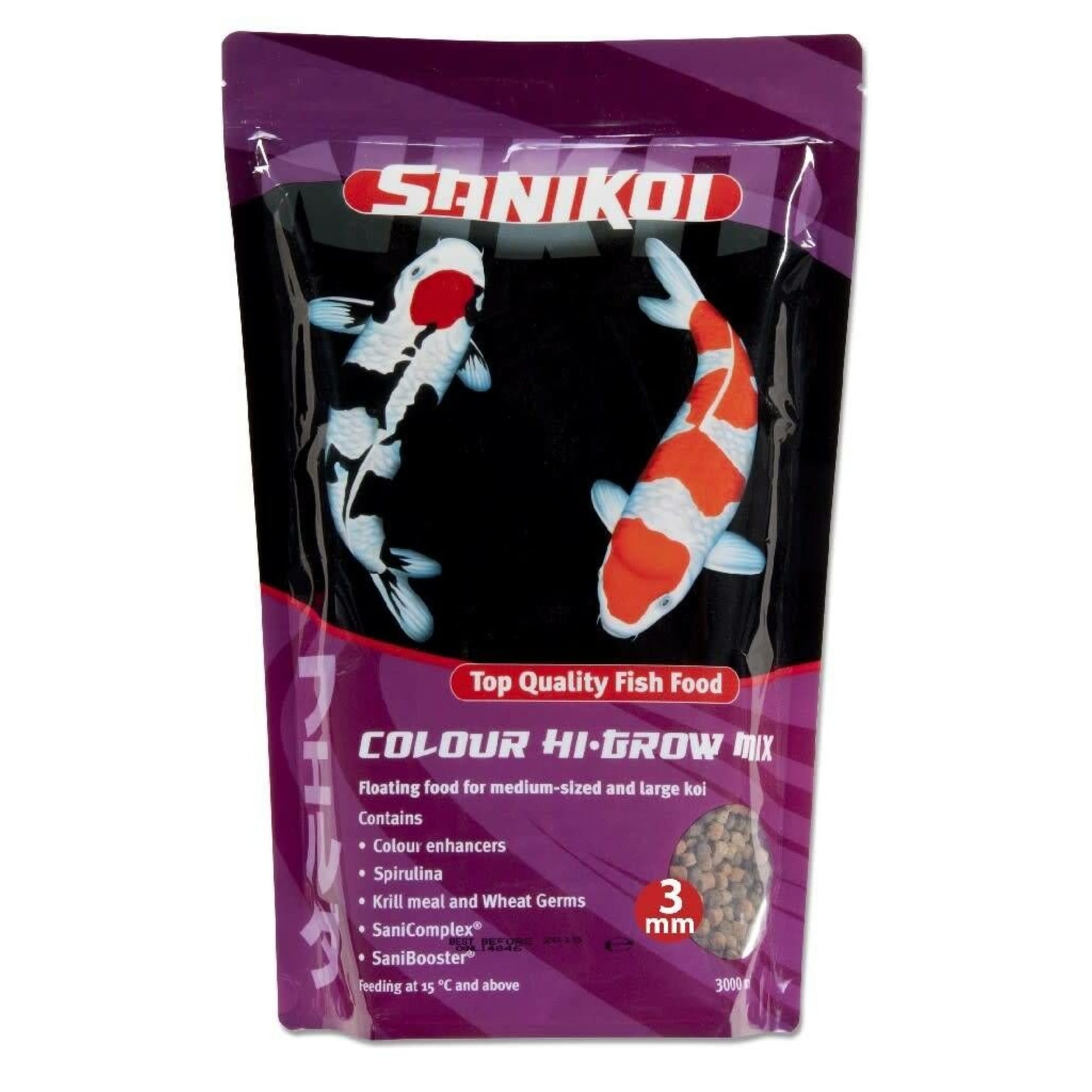Sanikoi Colour Hi-Grow Mix 3mm (3 Liter) - productfoto