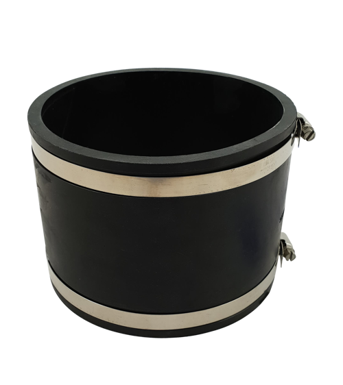 Flexibele rubber sok/mof  200mm, productafbeelding bij Vijvercentrum
