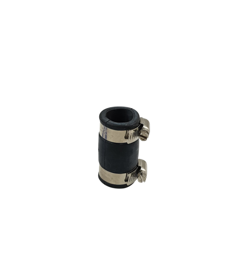 Flexibele EPDM sok/mof 25mm, PVC Hulpstuk bij Vijvercentrum