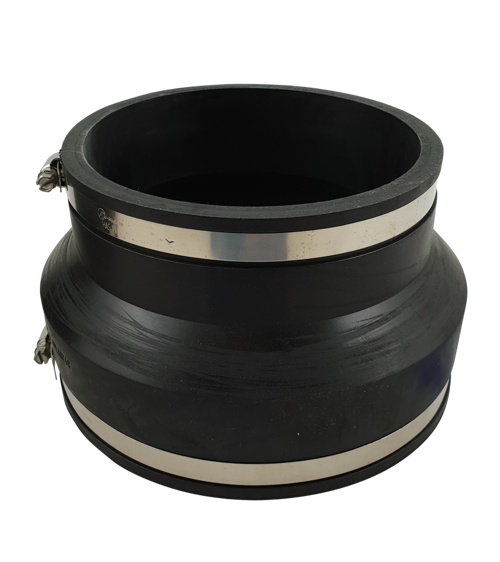 Flexibele rubber verloopsok/mof 250x200mm