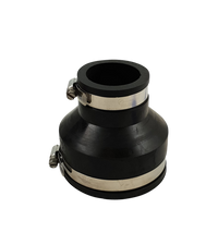 Flexibele rubber verloopsok/mof 90x50mm, miniatuur 1