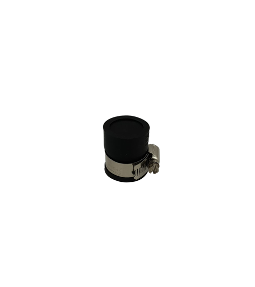 Flexibele EPDM eindkap 25mm, PVC Hulpstuk bij Vijvercentrum