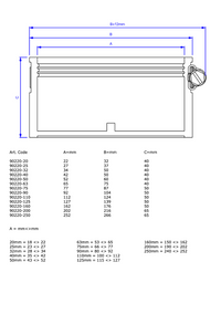 Flexibele EPDM eindkap 32mm, miniatuur 2