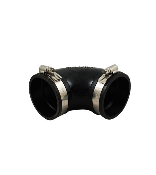 Flexibele EPDM bocht (90°) 63mm