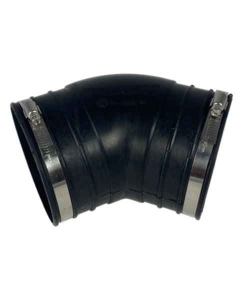 Flexibele EPDM bocht (45°) 160mm
