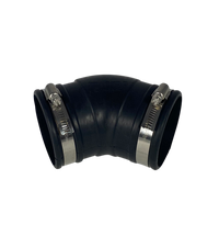 Flexibele EPDM bocht (45°) 75mm, miniatuur 1