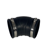Flexibele EPDM bocht (45°) 90mm, miniatuur 1