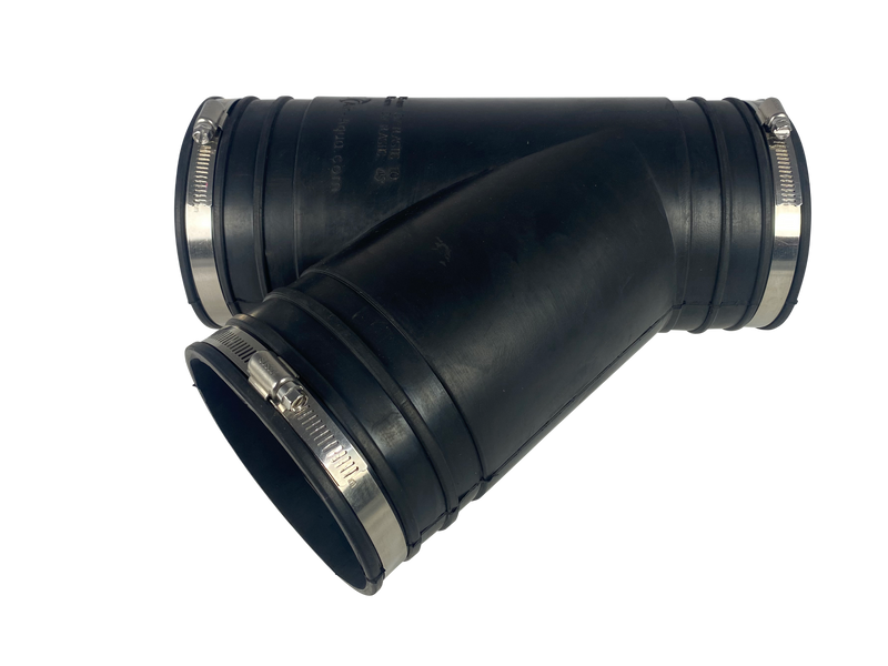 Flexibel EPDM Y-stuk 125mm, PVC Hulpstuk bij Vijvercentrum