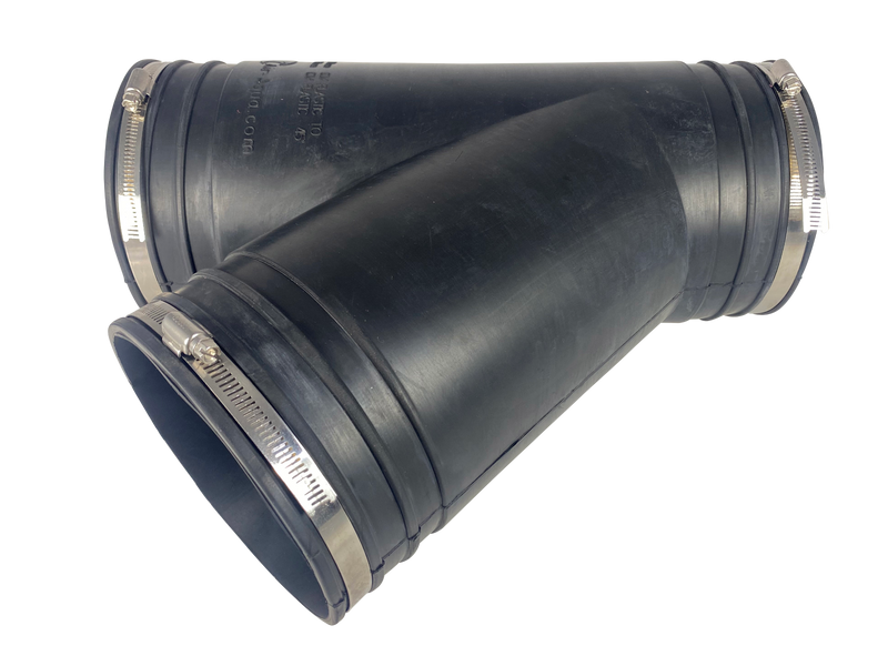 Flexibel EPDM Y-stuk 160mm, Vijveronderdeel bij Vijvercentrum