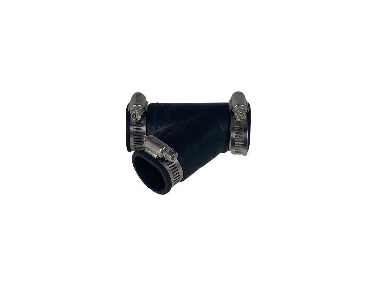 Flexibel EPDM Y-stuk 32mm, PVC Hulpstuk bij Vijvercentrum