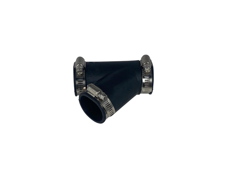 Flexibel EPDM Y-stuk 40mm, PVC Hulpstuk bij Vijvercentrum