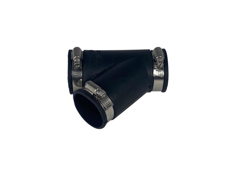 Flexibel EPDM Y-stuk 50mm, PVC Hulpstuk bij Vijvercentrum